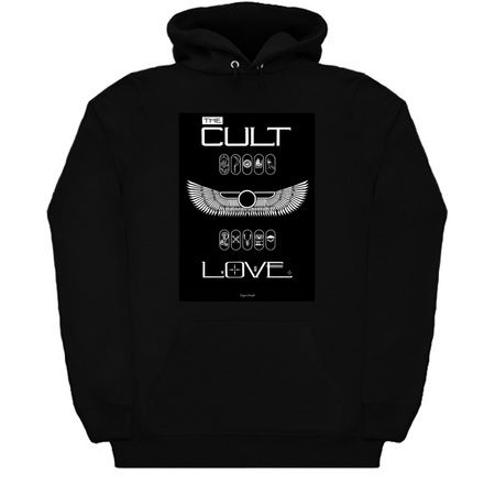 The Cult: Love T-Shirt (Black only) smaller logo etc tiny thumbnail