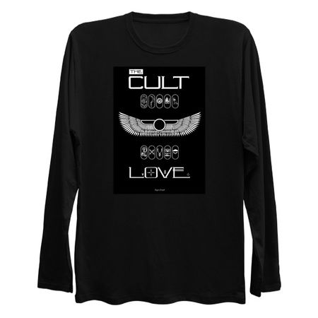 The Cult: Love T-Shirt (Black only) smaller logo etc tiny thumbnail