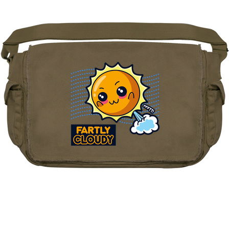 Fartly Cloudy Funny Kawaii Farting Sun tiny thumbnail