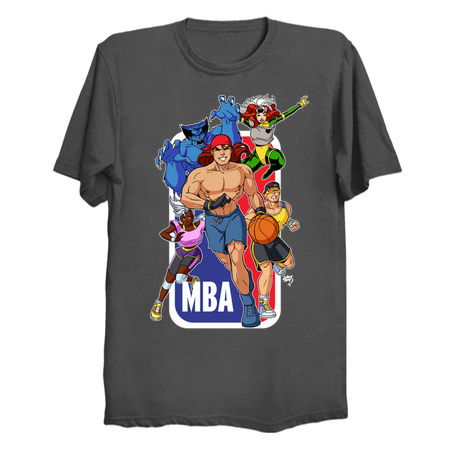 X-Men 97 Basketball MBA Mutant Basketball Association tiny thumbnail