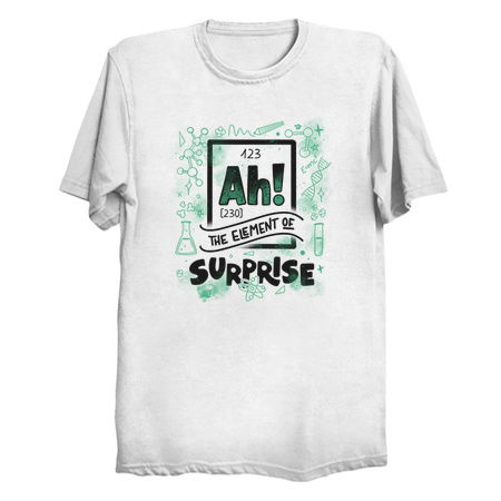 Ah! The Element Of Surprise White by Tobe Fonseca tiny thumbnail