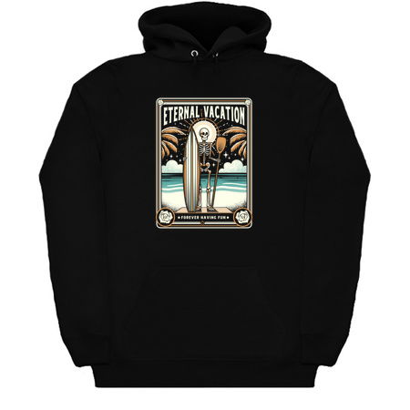 Forever Vacation Funny Skeleton by Tobe Fonseca tiny thumbnail