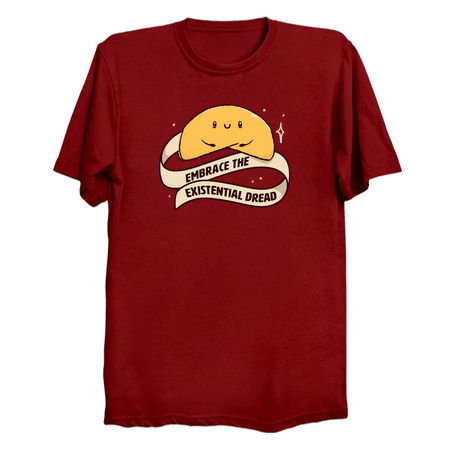 Embrace The Existential Dread Funny Cookie by Tobe Fonseca tiny thumbnail