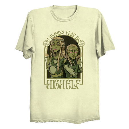 RPG Play as High Elf - Funny Movie Characters tiny thumbnail