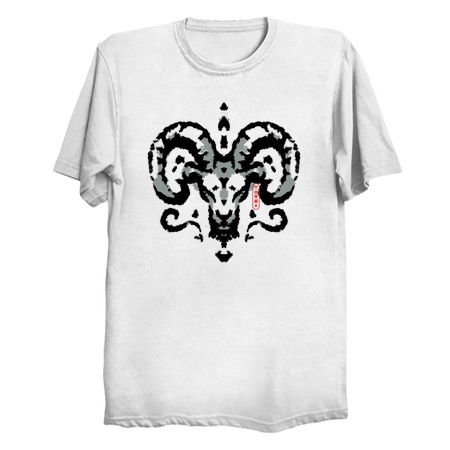 Goat Aries Horoscope Rorschach Test by Tobe Fonseca tiny thumbnail