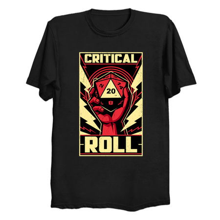 Critical Roll RPG Revolution - Cool Constructivism Poster tiny thumbnail