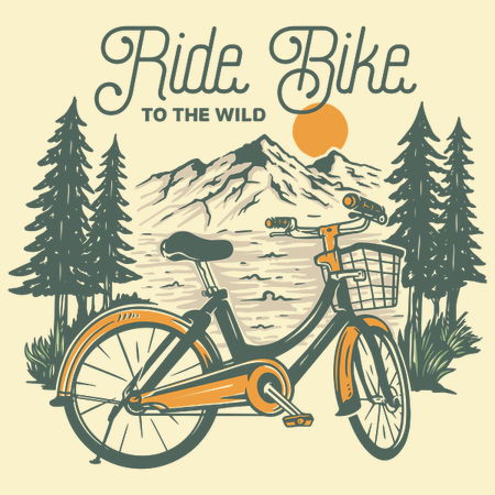 Ride Bike to the Wild - NeatoShop