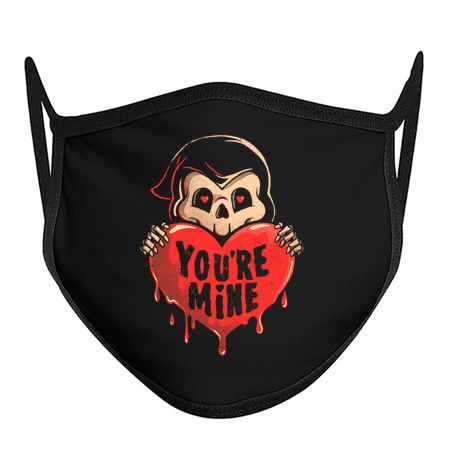 You’re Mine - Dark Cute Death Reaper Love Goth Gift tiny thumbnail