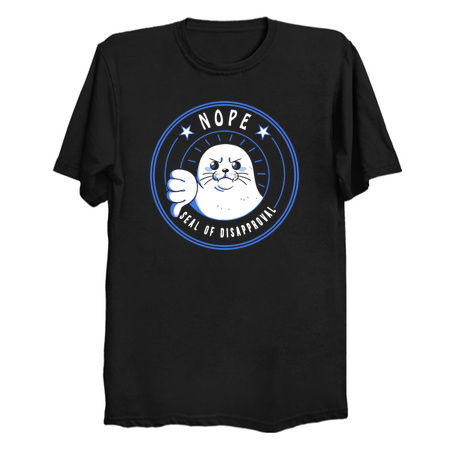 Funny Seal of Disapproval by Tobe Fonseca tiny thumbnail