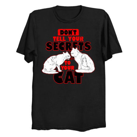 Don't tell your secrets to your cat tiny thumbnail