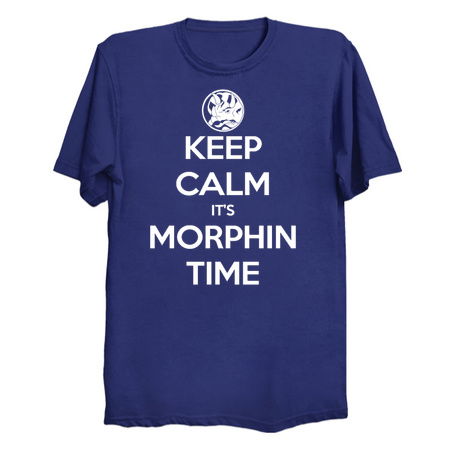 Keep Calm It's Morphin Time (Blue) tiny thumbnail