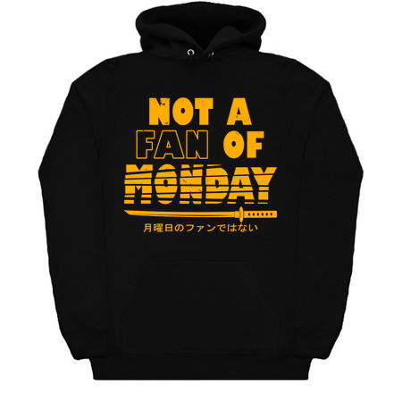 Cool Samurai Katana I Hate Monday Funny Slogan Meme tiny thumbnail