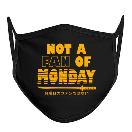 Cool Samurai Katana I Hate Monday Funny Slogan Meme tiny thumbnail