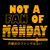 Cool Samurai Katana I Hate Monday Funny Slogan Meme tiny thumbnail