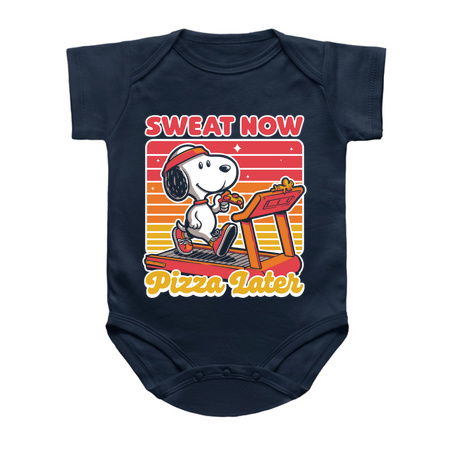 Beagle Dog Pizza Exercise - Funny Vintage Gift tiny thumbnail