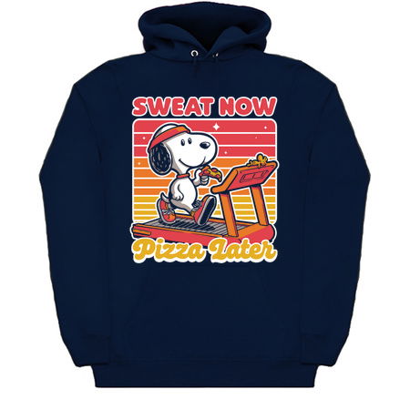 Beagle Dog Pizza Exercise - Funny Vintage Gift tiny thumbnail