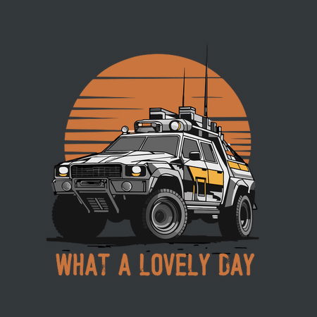 War rig Mad-Max - NeatoShop