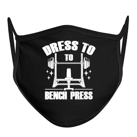 Dress To Bench Press Cool Gym Workout Meme tiny thumbnail