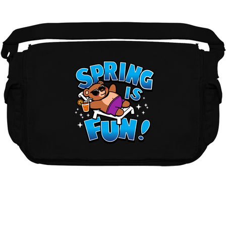 Spring Is Fun Cool Cute Bear Spring Break Chilling tiny thumbnail