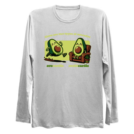Avocado Tired Exercise - Funny Food Gift tiny thumbnail