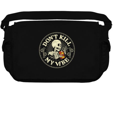 Don't Kill My Vibe Funny Skeleton by Tobe Fonseca tiny thumbnail