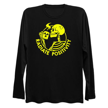 Radiate Positivity Funny Skeletonl by Tobe Fonseca tiny thumbnail