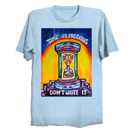 Painting of Time is Precious Don't Waste it tiny thumbnail