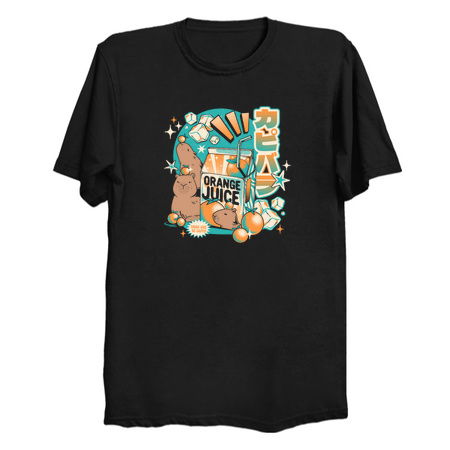 Capybara Japanese Orange Juice by Tobe Fonseca tiny thumbnail