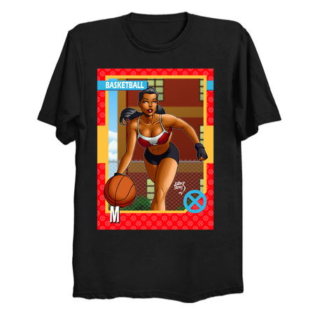 M Monet St Croix Generation X-Men Factor Basketball Card tiny thumbnail