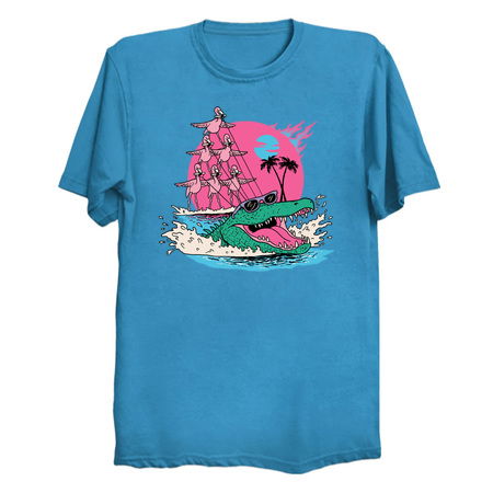 Flamin' Gator Water Ski Club (NO TEXT) tiny thumbnail