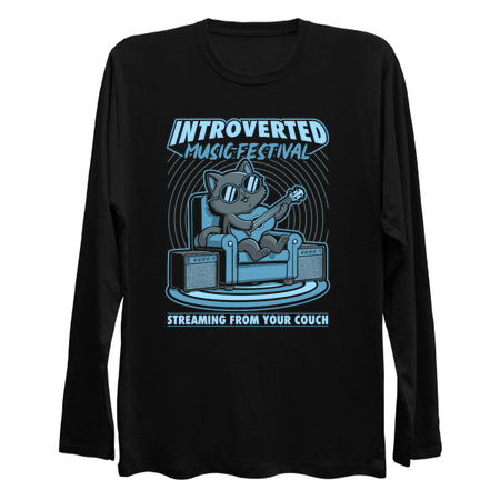 Introverted Music Cat - Cute Guitar Pet tiny thumbnail