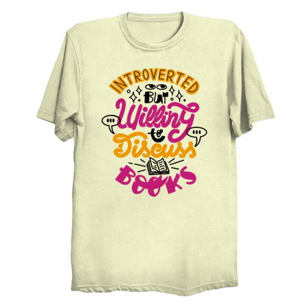 Introverted But Willing to Discuss Books by Tobe Fonseca tiny thumbnail
