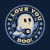 I Love You Boo Funny Ghost by Tobe Fonseca tiny thumbnail