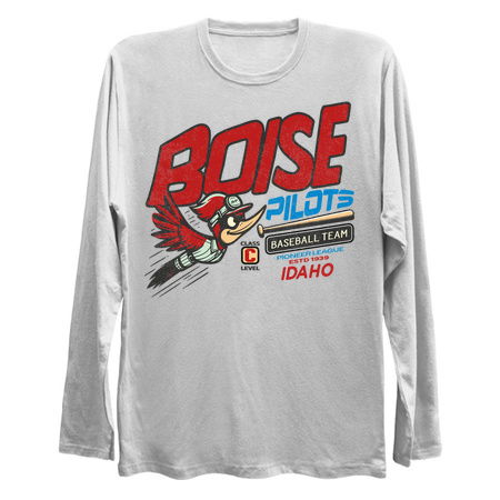 Defunct Boise Pilots Baseball Distressed tiny thumbnail