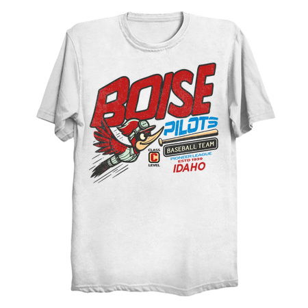 Defunct Boise Pilots Baseball Distressed tiny thumbnail
