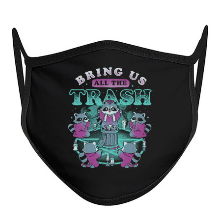 Bring Us All The Trash - Funny Cute Magic Ritual Raccoon Gift tiny thumbnail