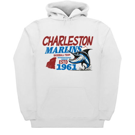 Defunct Charleston Marlins Baseball Club Disressed tiny thumbnail