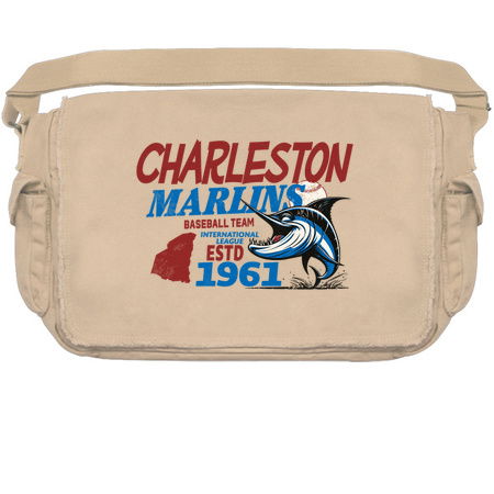 Defunct Charleston Marlins Baseball Club Disressed tiny thumbnail