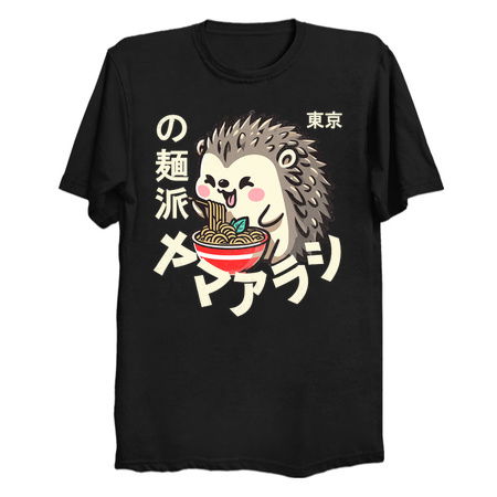 Ramen Society - Cute Chibi Porcupine tiny thumbnail