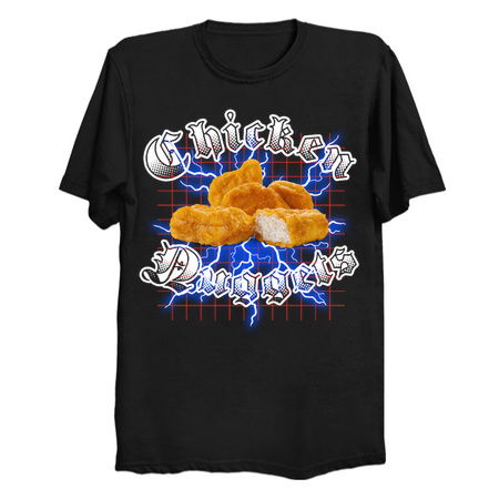 Chicken Nuggets Heavy Metal World Tour Hardcore Music tiny thumbnail