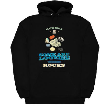 Not All Who Wander Are Lost Some are Looking For Cool Rocks. tiny thumbnail