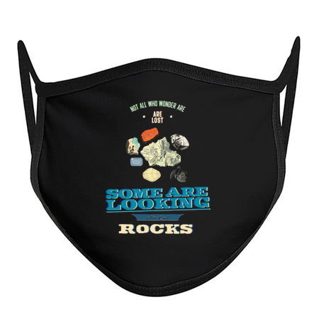 Not All Who Wander Are Lost Some are Looking For Cool Rocks. tiny thumbnail