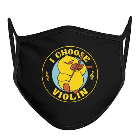 I Choose Violin Funny Duck by Tobe Fonseca tiny thumbnail