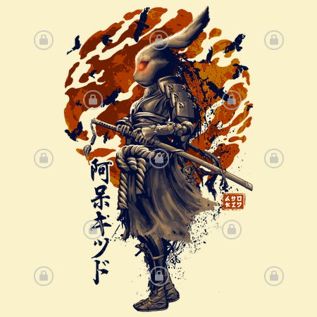 Rabbit Girl Samurai - NeatoShop