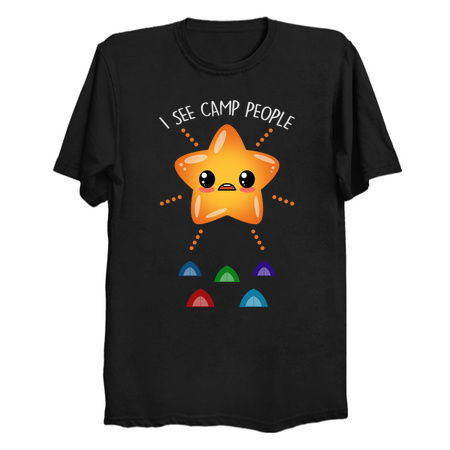 I See Camp People Fun Summer Camping Meme tiny thumbnail