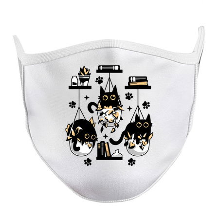 Kittens In Plant Pots - Cute Black Cats Light tiny thumbnail