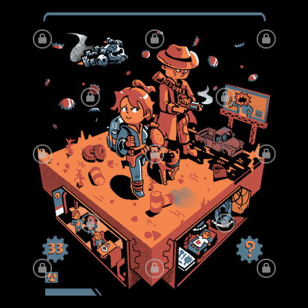 Isometric Fallout Wasteland - NeatoShop