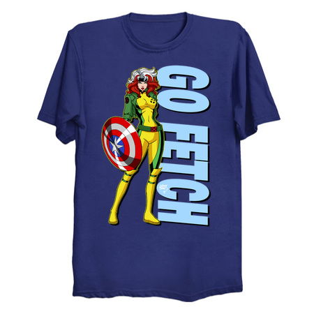 Rogue X-Men 97 Captain America Shield Go Fetch tiny thumbnail