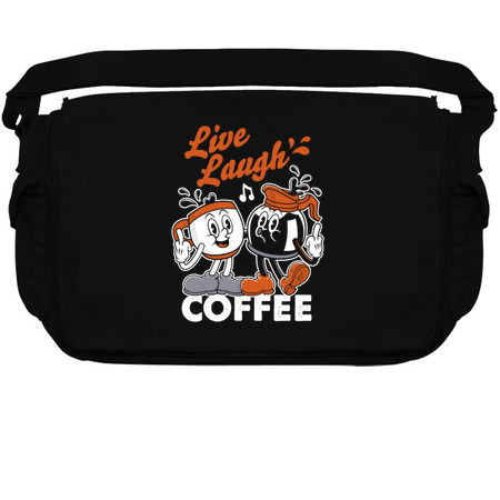 Live Laugh Love Coffee - Sassy Vintage Cartoon tiny thumbnail