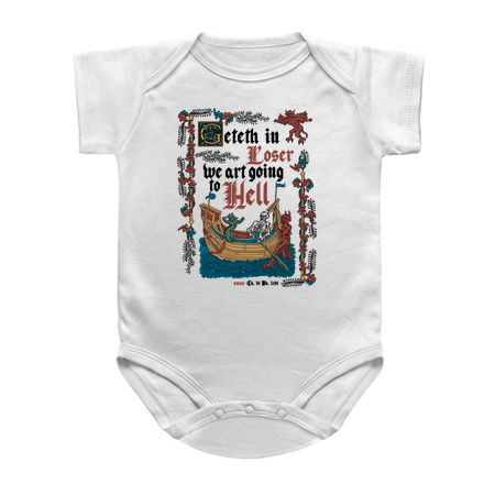 Get in Loser Medieval Style - Funny Retro Vintage English History tiny thumbnail